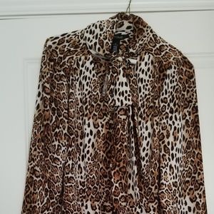 Leopard Print Top